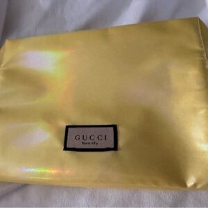 Gucci Beauty Iridescent Yellow Mini Bag